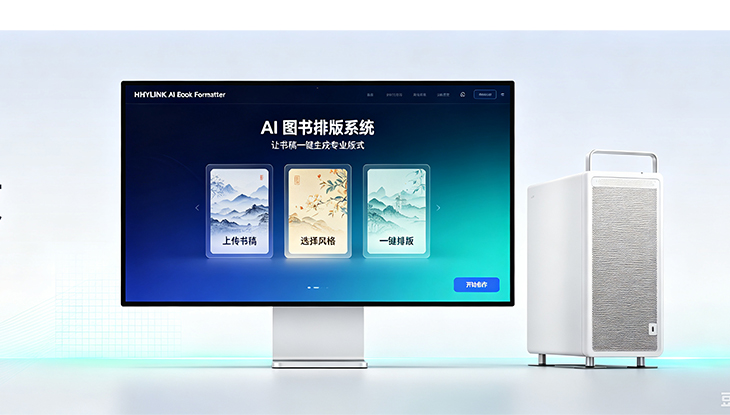 HHYLINK AI Book Formatter（AI图书排版系统）